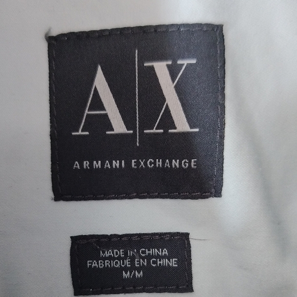 Armani Exchange Vintage - Light Blue Casual Button Down Shirt - Picture 2 of 3